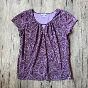 Croft & Barrow | Purple Blouse